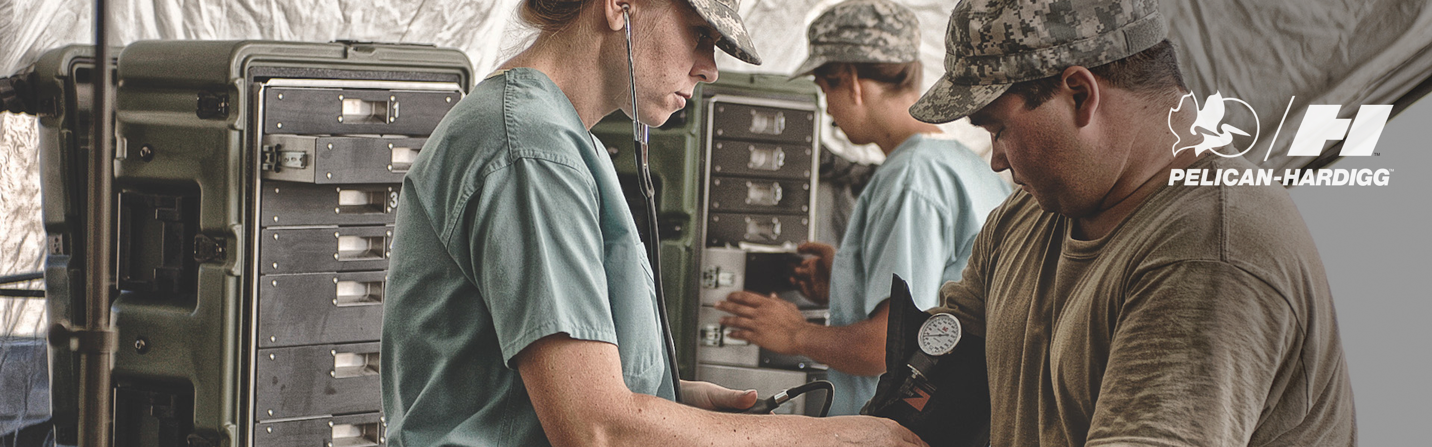 Pelican-Hardigg Medical Supply Cases