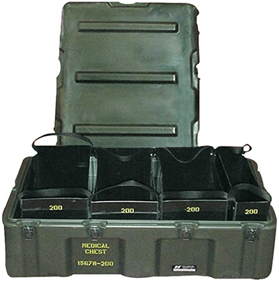 Pelican-Hardigg Medical Supply Cases