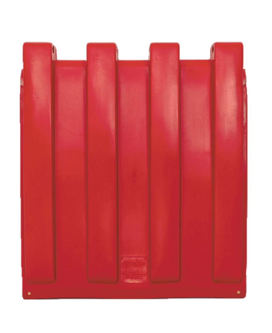 Front-lift bin lid top view