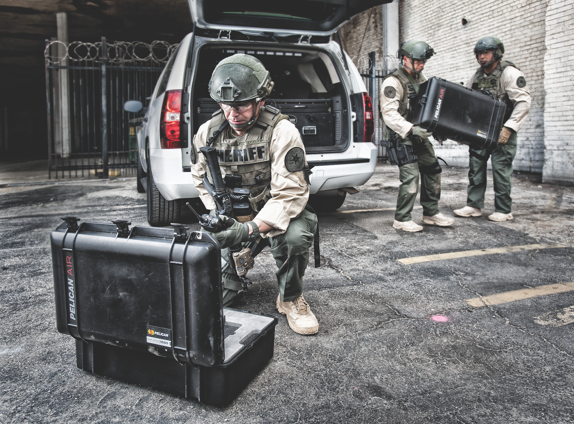 Law Enforcement Gear: Cases, Tactical Lights, and Coolers