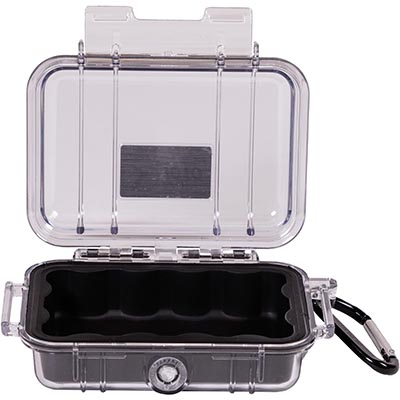 Micro Case, Black - Clear