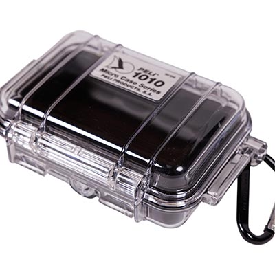 Micro Case, Black - Clear
