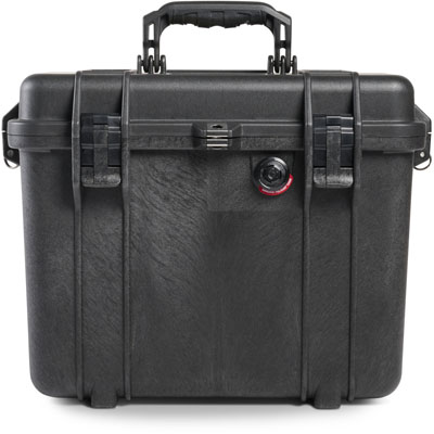 Protector Top Loader Case, With Foam, Black