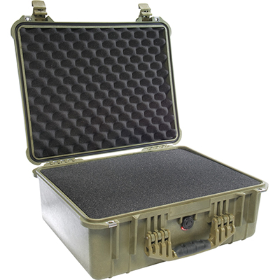 Protector Case, With Padded Dividers, Black