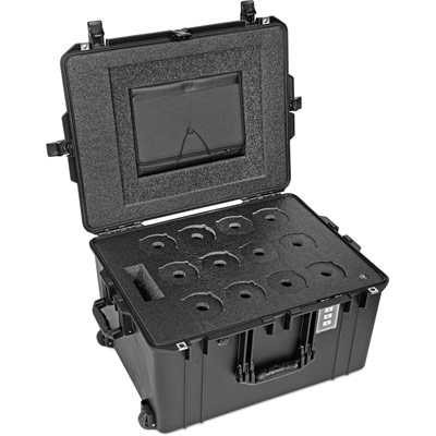 12-Bottle Wine Carrier with Wheels