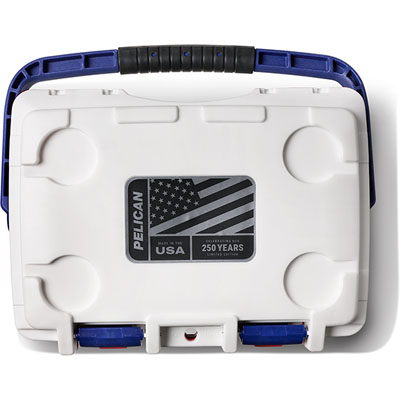 Elite Cooler, White / Red / Blue