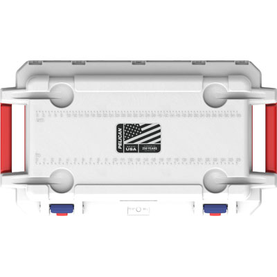 Elite Cooler, White / Red / Blue
